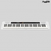 TECLADO CASIO ARRANJADOR CASIOTONE CT-S200W 61 TECLAS BRANCO