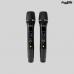 MICROFONE KADOSH SEM FIO KDSW502M DUPLO M&Atilde;O UHF