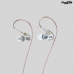 FONE DE OUVIDO DYLAN DE-225 IN EAR 2 DRIVE BRANCO