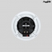 ARANDELA FRAHM 6 FR 40W BORDERLESS REDONDA BRANCA COM TRAFO