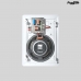 ARANDELA NATTS IWN - 6.55 6" RETANGULAR 55W RMS 