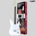 KIT GUITARRA STRATO ROCKWAVE BRANCA