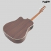 VIOLÃO STRINBERG AÇO FOLK CD40C BK PRETO CROMO SERIES