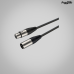 CABO ROXTONE PARA MICROFONE XLR/XLR 1MT