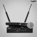 MICROFONE SHURE SEM FIO DIGITAL QLXD24/SM58 MÃO