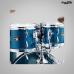 BATERIA TAMA IP-52H6W IMPERIAL HAIRLINE BLUE COM FERRAGEM 22