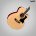 VIOLAO VOGGA A&Ccedil;O VCS-240 NATURAL ELETRICO MINI JUMBO CUTWAY