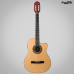 VIOLAO VOGGA NYLON VCS-235 NATURAL ELETRICO CUTWAY