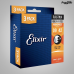 KIT ENCORDOAMENTO ELIXIR P/GUITARRA A&Ccedil;O 009 NANOWEB SUPER LIGHT